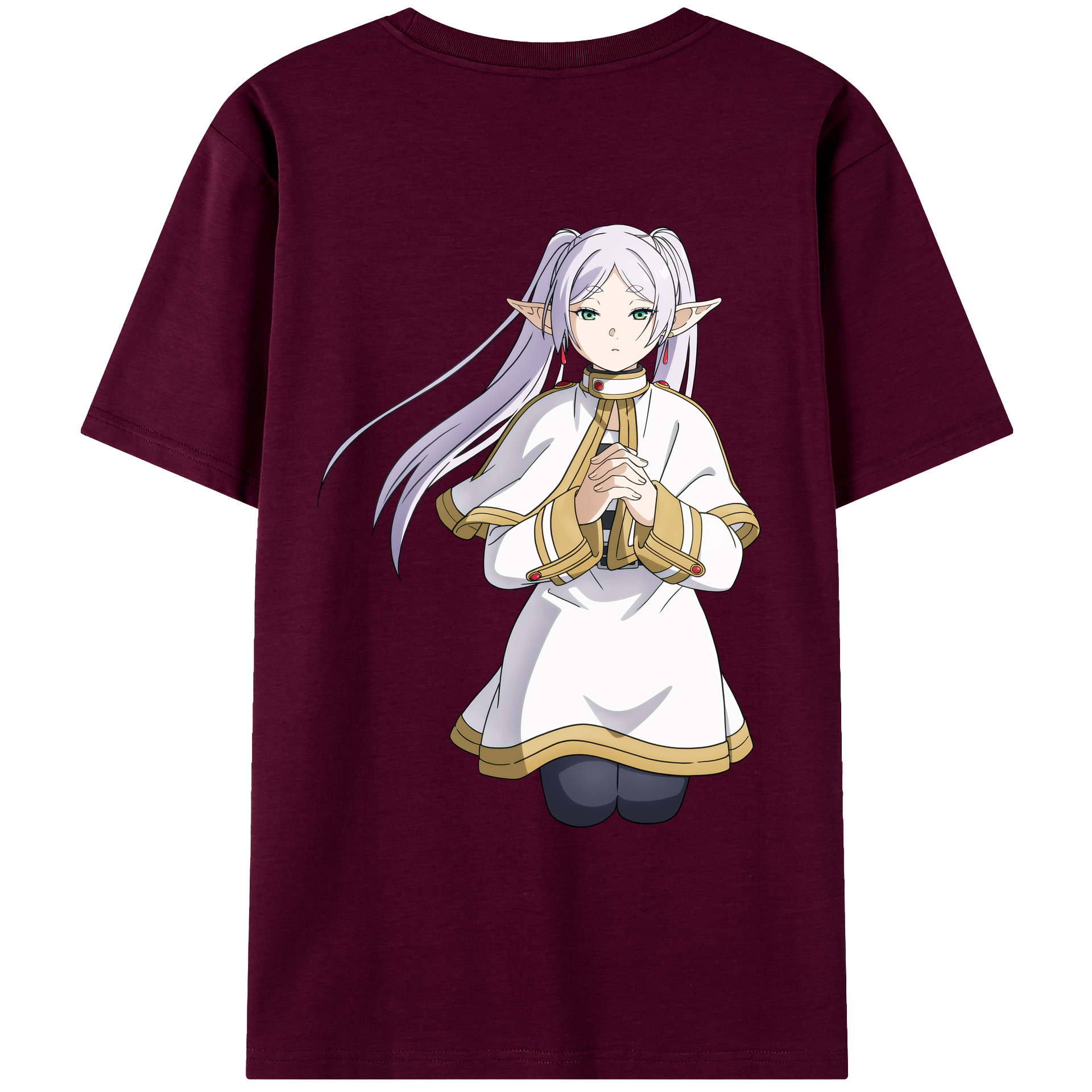 （画像用） 葬送のフリーレン Frieren レディース半袖Tシャツ(バックプリント)